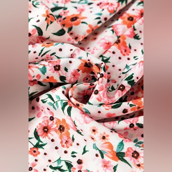 Floral Boho Maxi Dress With Ruffles - Picture 12 of 14